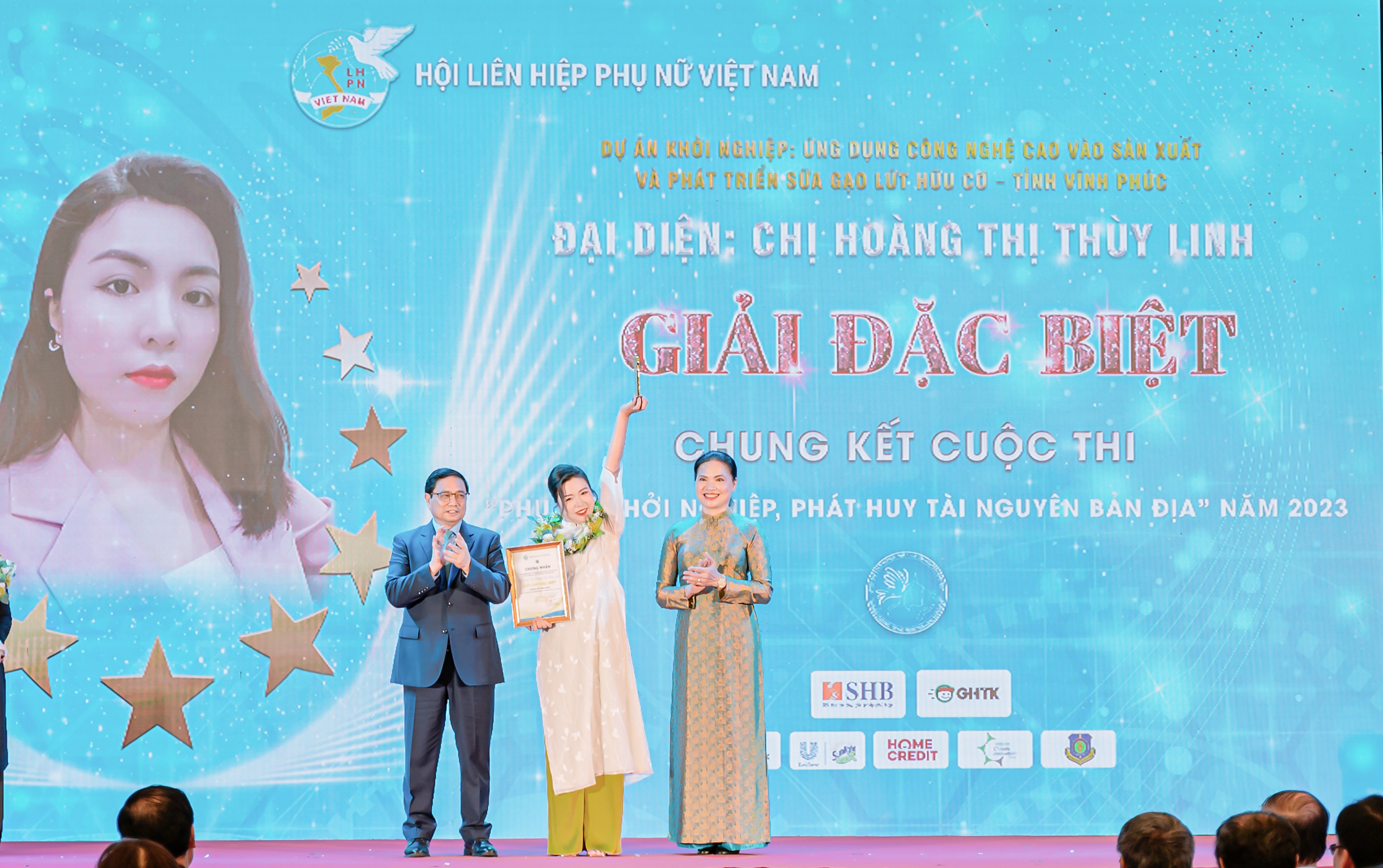 DBFOOD Vinh dự nhận Giải đặc biệt chung kết toàn quốc Cuộc thi Phụ nữ khởi nghiệp 2023